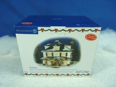 Dept 56 Snow Village Crosby House NIB #55056 (822)  