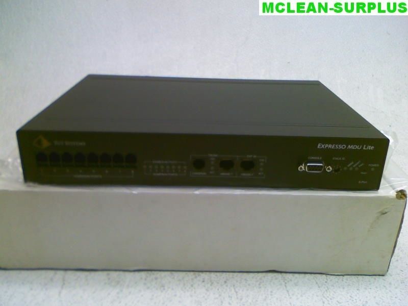 Tut Systems 8 port Expresso MDU Lite 810 03395 19 OPEN BOX  