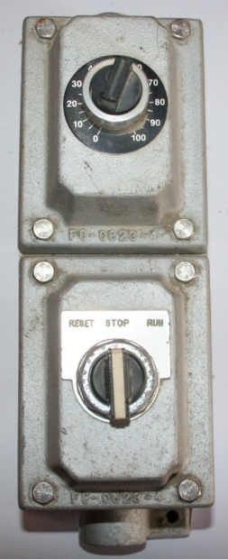 OZ GEDNEY EXPLOSION PROOF CONTROLS SELECTR/RHEOSTAT CS2  