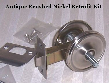 Privacy Retrofit Kit to fit your knobs in Modern Doors  