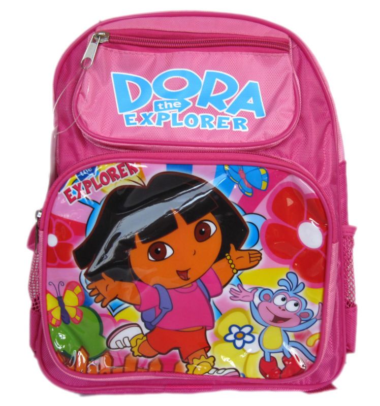 Dora The Explorer kids size Backpack   Dora Book Bag  