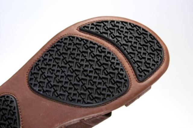 UGG Frankston Mens Brown Cognac Leather Sandal Size 9 US NEW AUTHENTIC 