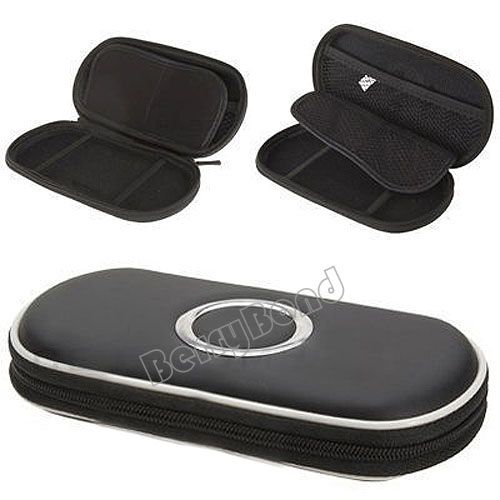Black Hard Case Bag Pouch Cover for PSP 2000 3000 New  