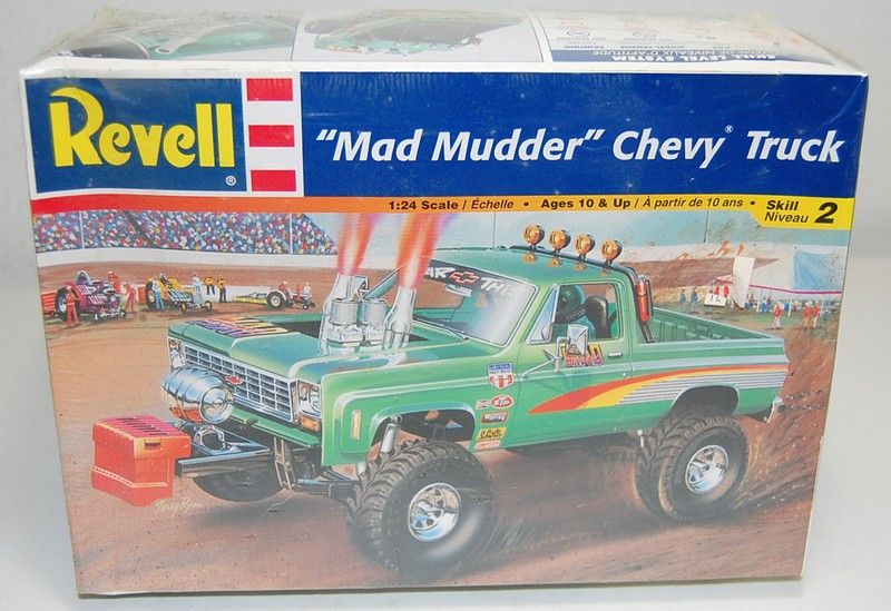 FACTORY SEALED REVELL MAD MUDDER CHEVY PULLING TRACTOR PULL TRUCK 