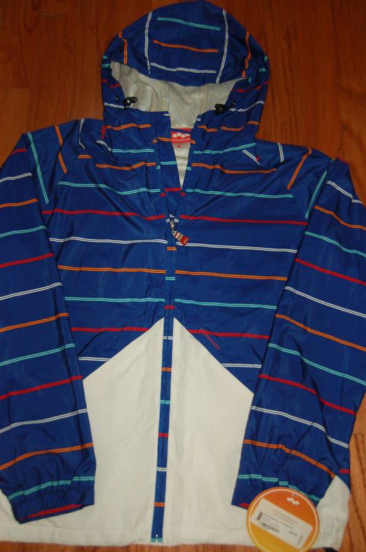 NEW FOURSQUARE Mens Jacket Windbreaker NWT S M L XL  