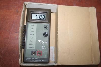 LUTRON DM 6013 DIGITAL CAPACITANCE METER  