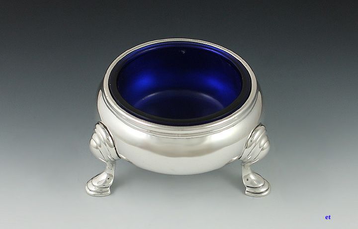 TIFFANY STERLING REPRODUCTION 1749 ENGLISH SALT CELLAR  