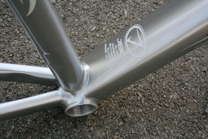 JBC Breezer Alloy Road Race Frame with Carbon Fork 54cm silver  