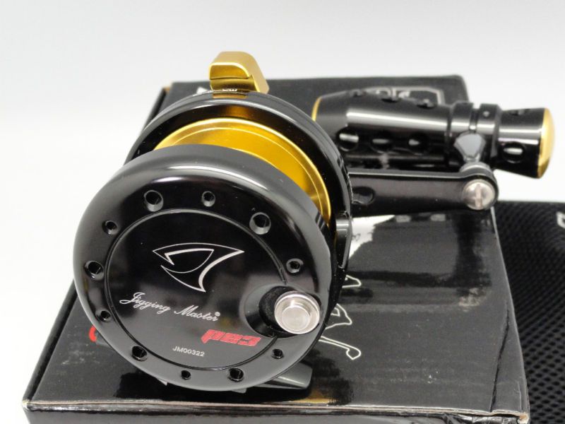 JIGGING MASTER NEW 2011 JM PE 3 PE3 REEL BLACK/GOLD  