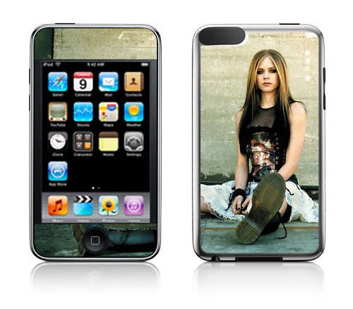 Avril Lavigne iPod TOUCH Vinyl Skin  