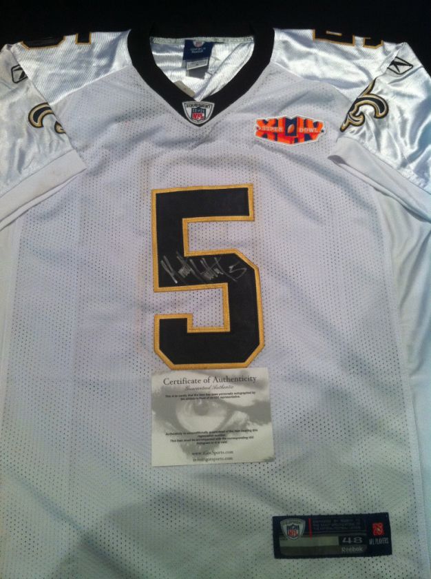 Garrett Hartley SIGNED New Orleans Saints Jersey iGS 48  