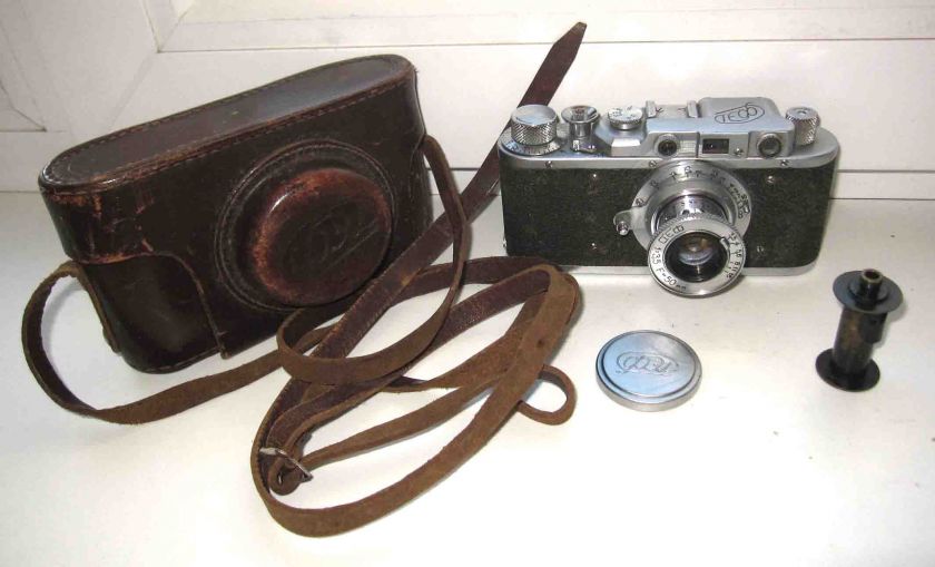 Russian Leica camera FED 1 1g lens INDUSTAR 10 3,5/50  