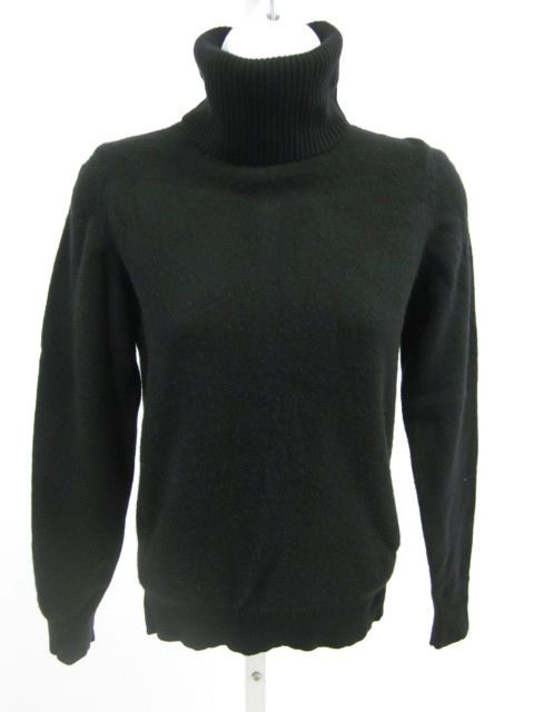 JOS.A. BANK Black Cashmere Turtleneck Sweater Top 34  