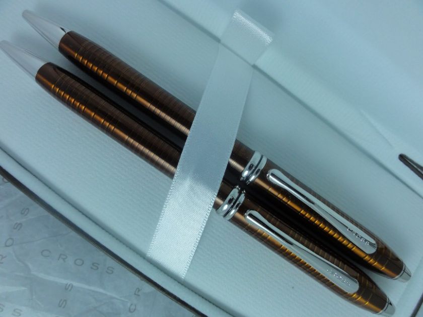   with rhodium appointments this pen pencil set is a luxury within reach