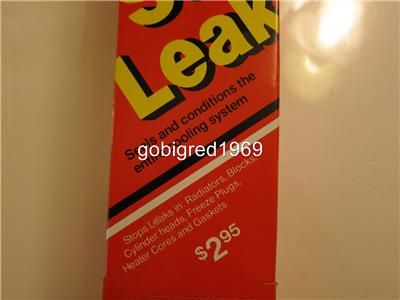 NEW Case of 24 Master Radiator Stop Leak 3/4 oz. Silver  