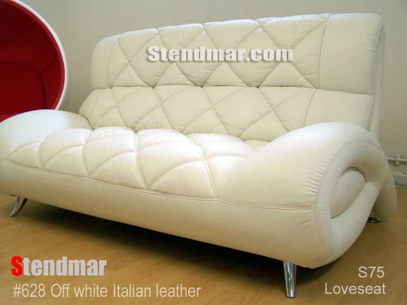 NEW MODERN ITALIAN DESIGN LEATHER SOFA S75  