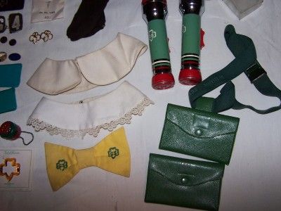 VTG GIRL SCOUTS/BROWNIE ITEMS BADGES/PATCHES/BOOK/PINS  