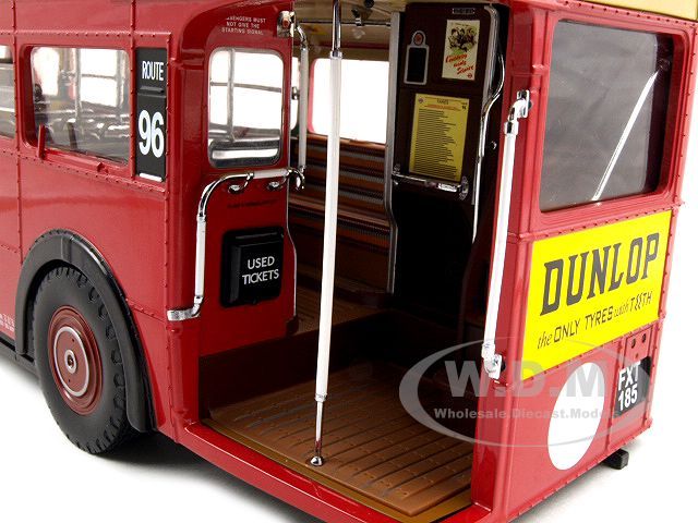 1946 RT10 FXT 185 LONDON BUS 1/24 DIECAST MODEL BY SUNSTAR 2921  