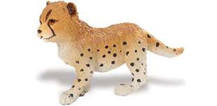 CHEETAH CUB by Safari Ltd; toy/cheetahs/cat/NEW  