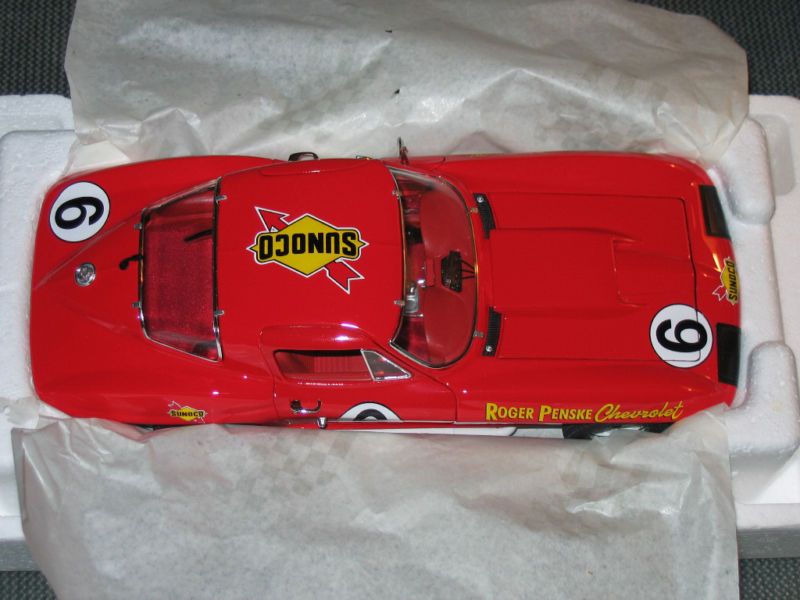   18 Motorbox Sunoco Red #6 1967 Corvette MIB 646268000743  