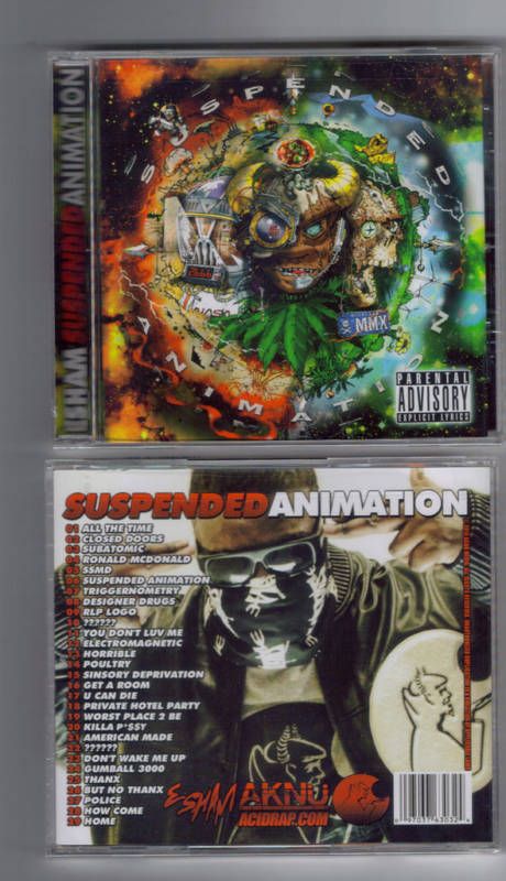 ESHAM SUSPENDED ANIMATION 2010 CD NEW/SEALED   