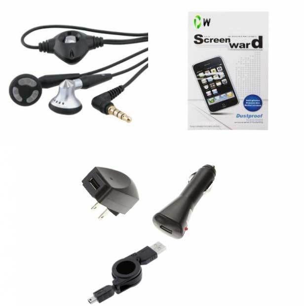 VERIZON LG CHOCOLATE TOUCH VX8575 ACCESSORIES BUNDLE  