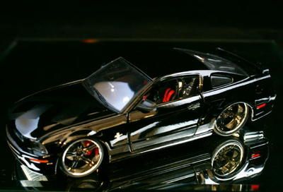 2006 Ford Mustang GT PRO RODZ 124 Diecast Black  