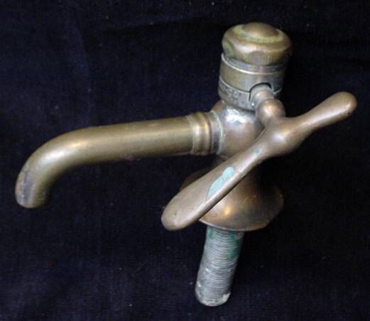   Spigot Chi Fau Co Pat #832589 Albert Brown 1906 USA Plumbing  