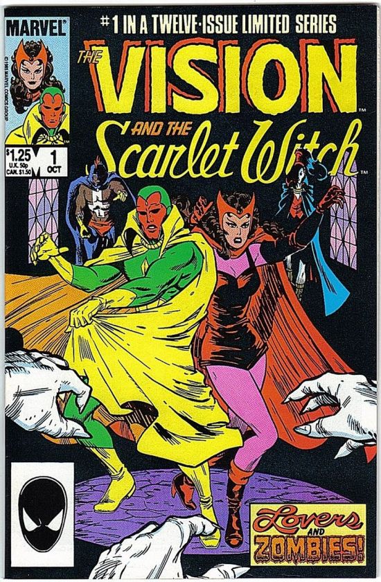   THE SCARLET WITCH V2 # 1   8 1985 86 Origins Magneto Ultron Avengers