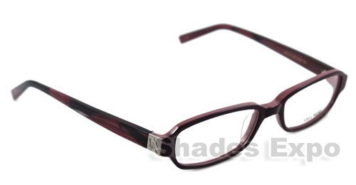 NEW VERA WANG EYEGLASSES VW 052 BURGUNDY BU V052 AUTH  