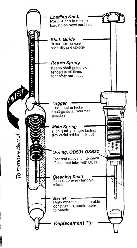   plunger is depressed deluxe model ds017 is made of high impact plastic