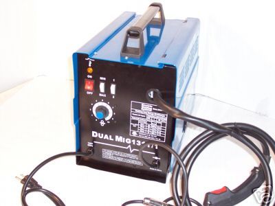 FLUX WIRE WELDER DUAL MIG 131 GAS AND NO GAS  