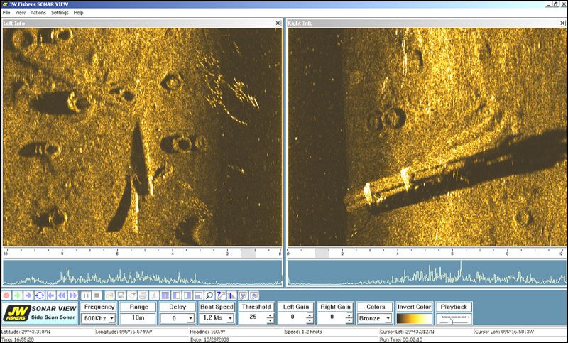 Fishers offer three different side scan systems the SSS 100K, the SSS 