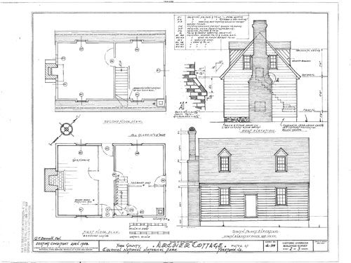 elevations several interesting timber frame details and details of 