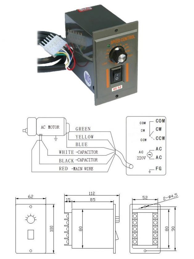 description condition brand new power supply ac 220v 50 60hz max