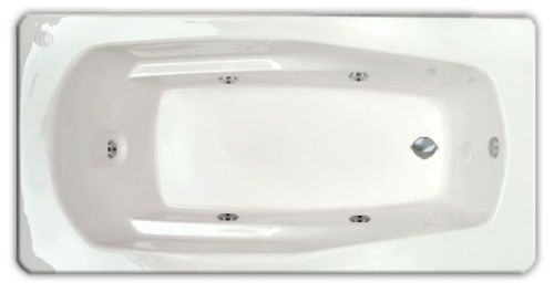 Emerald 6 XL Whirlpool Bathtub Extra long bath tub  