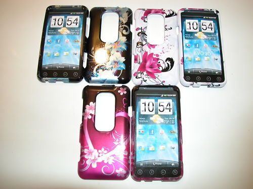 NEW HARD CASES PHONE COVER FOR SPRINT HTC EVO 3D  