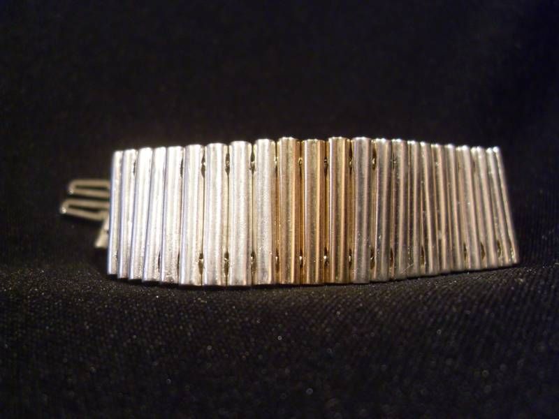 Arlene Altman Sterling Silver and 14kt Gold Bracelet  