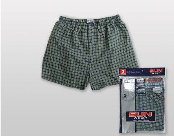 LOT OF 6 MENS PLAID BOXER SHORTS UNDERWEAR ANY SIZE  