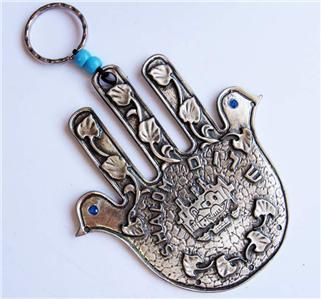 Dove of Peace Wall Hanging Hamsa Hand Amulet Decorative Charm against 