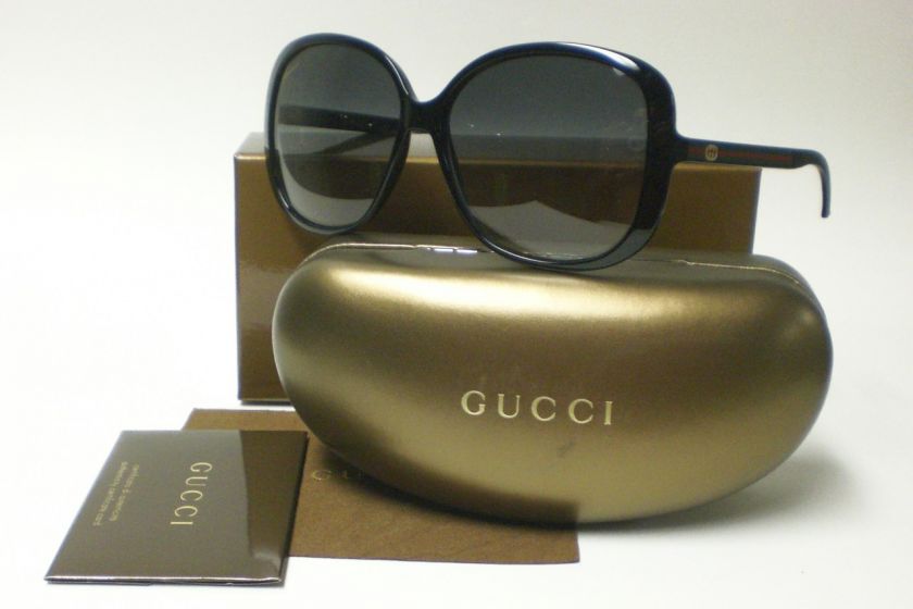 GUCCI GG3157 GG 3157 BLACK D28 SUNGLASSES AUTHENTIC  