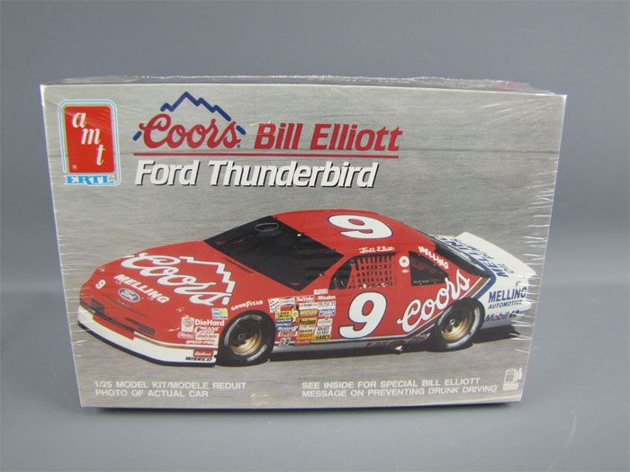 Sealed Nascar Coors Ford Thunderbird Model Kit 1/25 AMT  