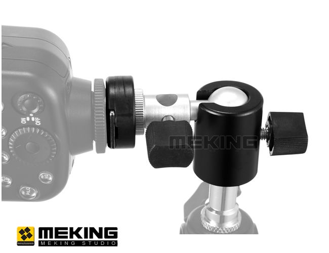 Meking 360° Ball Head Umbrella/Flash Mount/Holder/Bracket for Tripod 