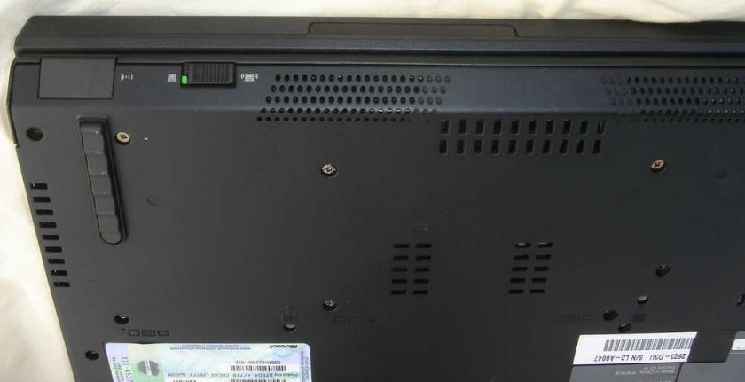   ThinkPad T60 Win7 WiFi Notebook with FingerPrint Win7 & Office 2010