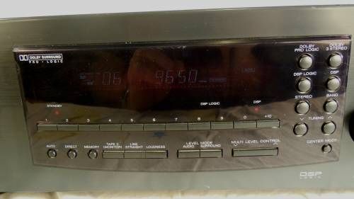 KENWOOD KR V8080 AV SURROUND SOUND RECEIVER  