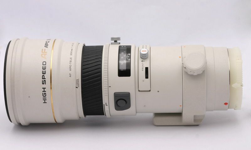 Rare Minolta AF 300mm F/4 300mm 14 APO Tele High Speed For Sony MA 