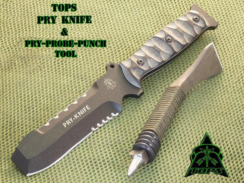 TOPS Pry Knife & Pry Probe Punch Tool TPK 001 New  