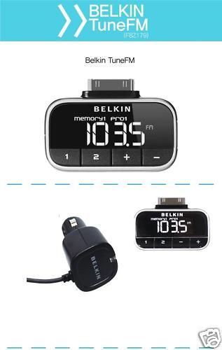 Belkin TuneFM FM Transmitter F8Z179 1ST QUALITY  