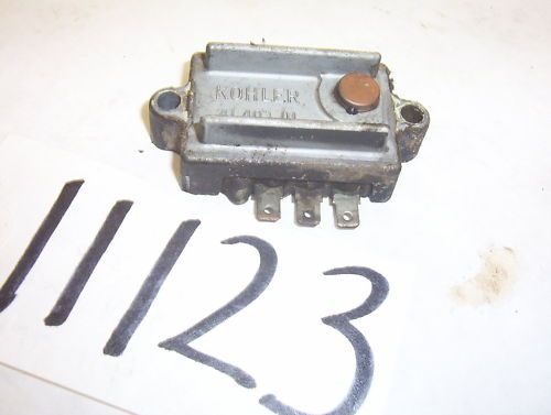 Kohler 16hp K341 Horz Shaft Voltage REGULATOR  