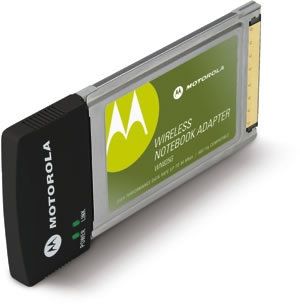 Motorola WN825G Wireless PCMCIA Notebook Adaptor Card  